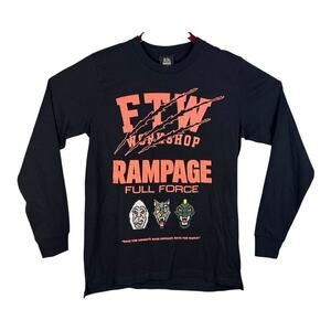 Fat Tiger Workshop x Rampage The Movie Doublesided Medium Long Sleeve T-Shirt